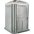 Polyjohn Enterprises PolyJohnÂ Comfort XL Wheel Chair Accessible Portable Restroom Lt Gray - PH03-1007